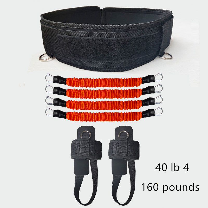 Rope scaffolder tennis rally training rally rope bounce