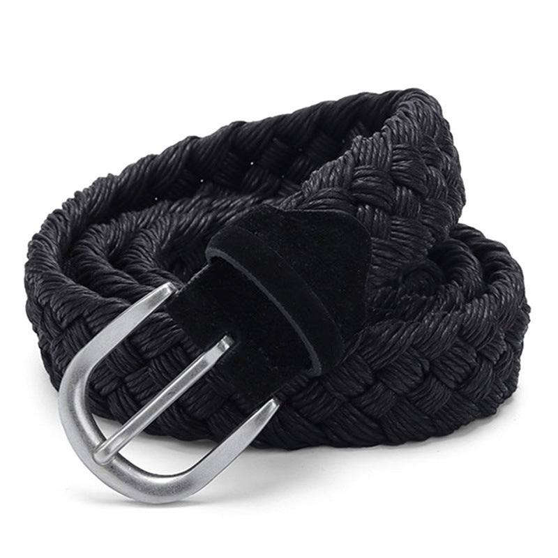 Neutral wax rope cotton rope woven belt