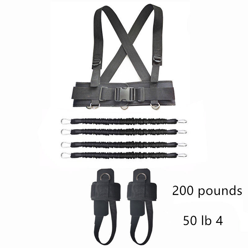 Rope scaffolder tennis rally training rally rope bounce