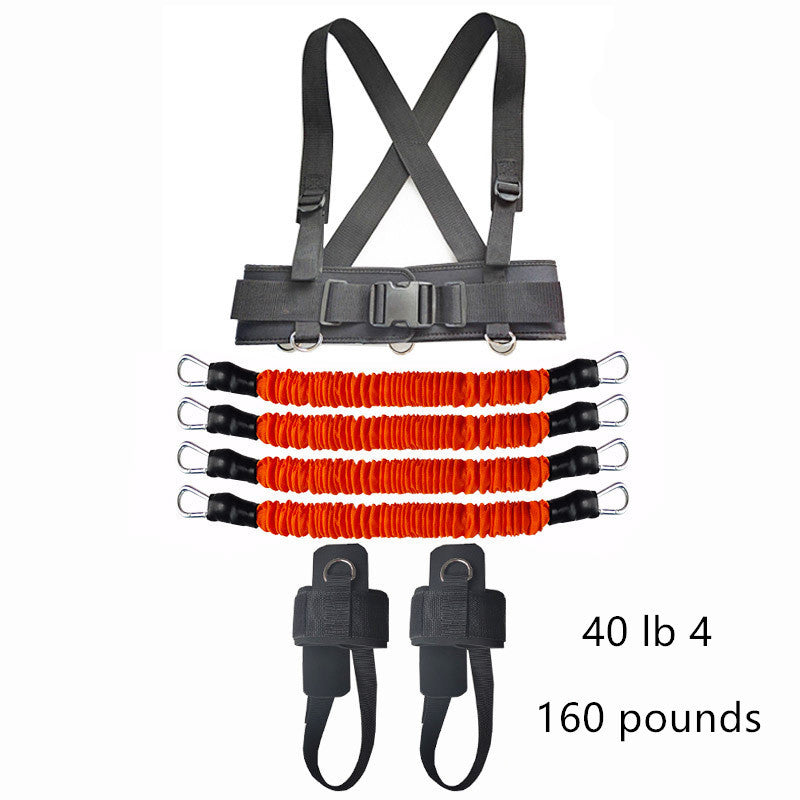 Rope scaffolder tennis rally training rally rope bounce