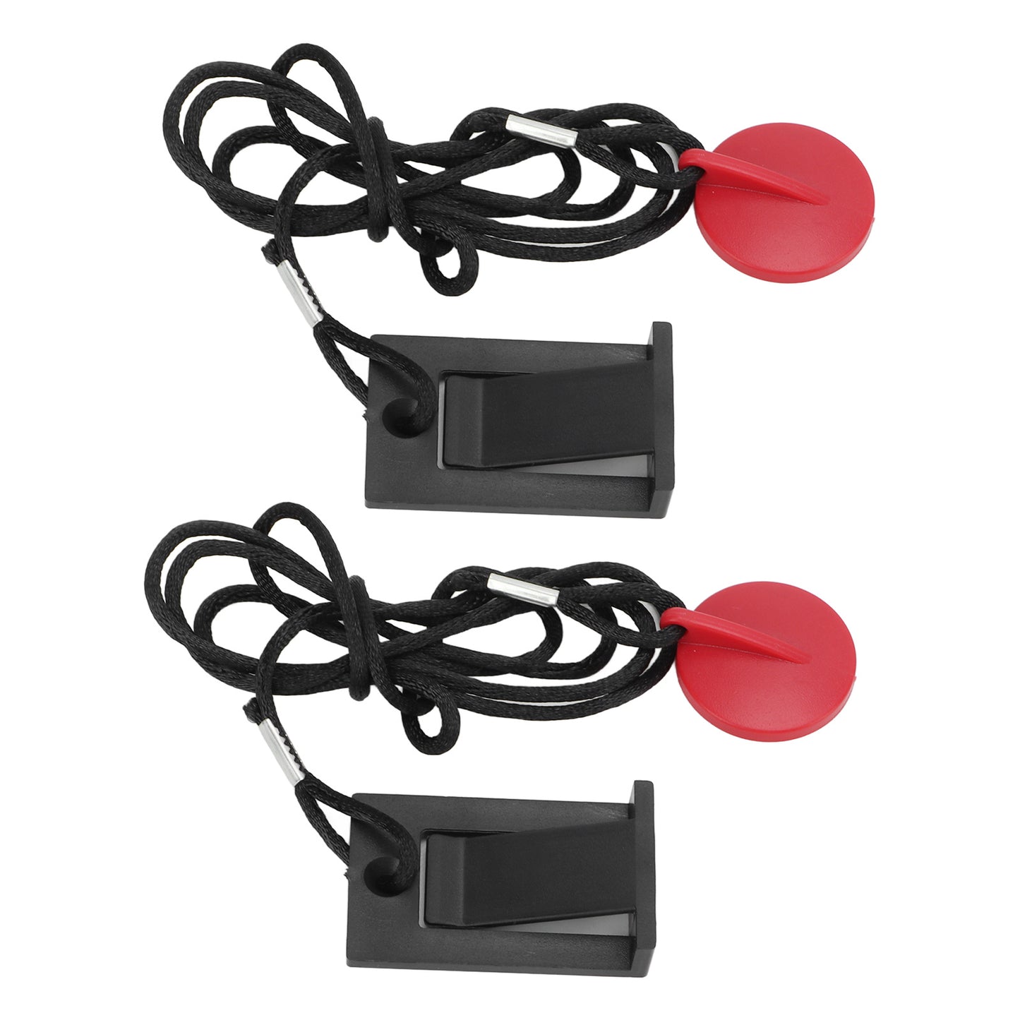 2 Pcs Universal Magnet Safety Key Running Machine Safety Key Compact Easy Operation for Treadmills
