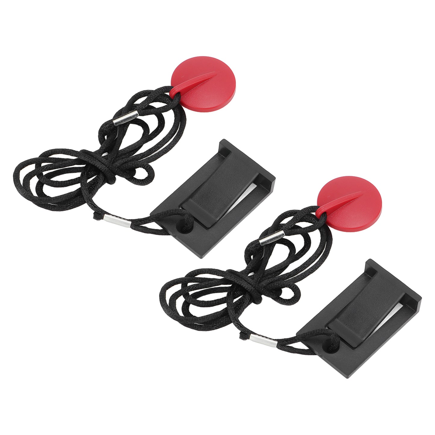 2 Pcs Universal Magnet Safety Key Running Machine Safety Key Compact Easy Operation for Treadmills