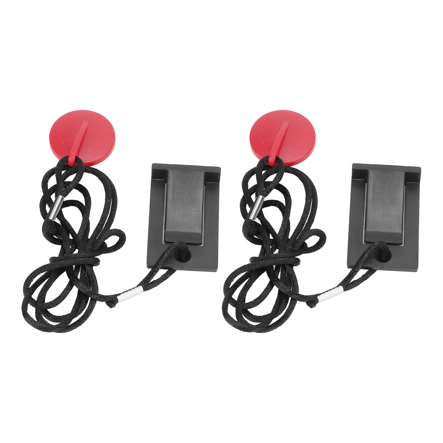 2 Pcs Universal Magnet Safety Key Running Machine Safety Key Compact Easy Operation for Treadmills