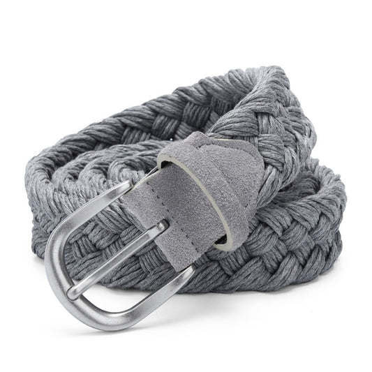 Neutral wax rope cotton rope woven belt